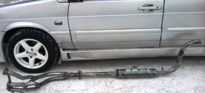 Замена глушителя на «Ладе Приоре» своими руками