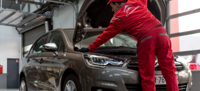 Ремонт кузова в сервисном центре Citroen