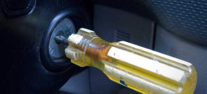 Как завести Приору без ключа зажигания