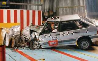 Краш тест ВАЗ 2114: разбираем результаты