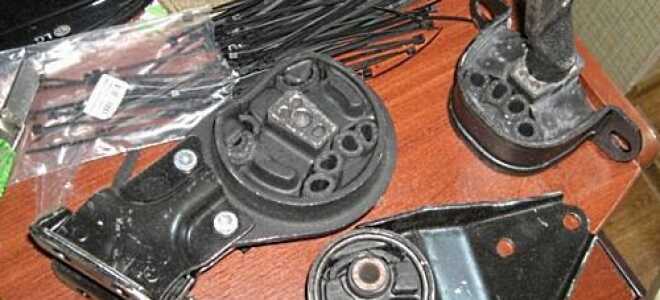 Подушки двигателя ВАЗ 2114: эксплуатация и замена