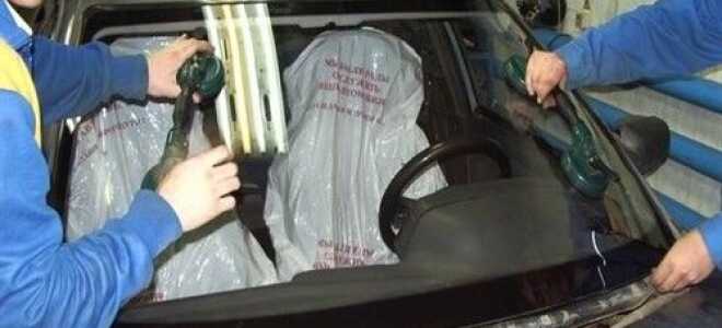 Как выполняется замена лобового стекла ВАЗ 2114