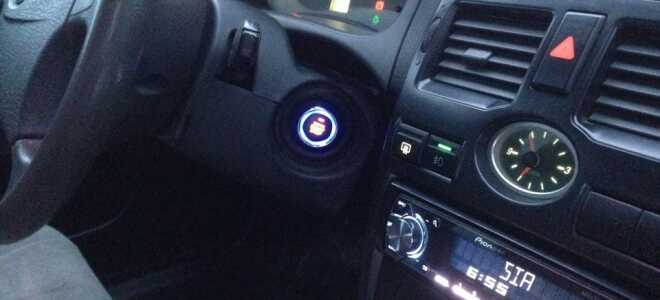 Кнопка старт стоп в Приору