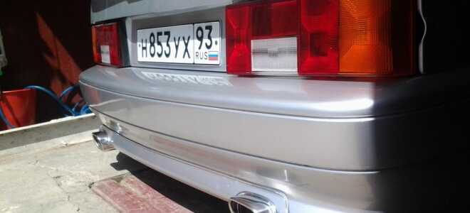 Двойной выхлоп на Ваз 2114