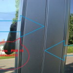 Дополнительный вертикальный уплотнитель дверей РКИ 19