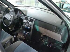 Панель от Приоры в ВАЗ 2110