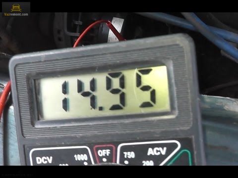 Повышение напряжения сети ваз 2114