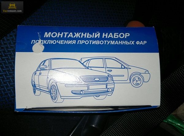 Монтажный набор птф ваз 2114