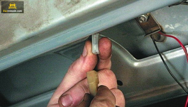 Отключение колодки