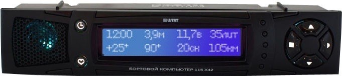 Бортовой компьютер Штат. Считается самым популярным вариантом среди владельцев ВАЗ.