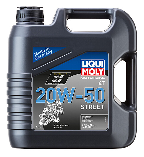 LIQUI MOLY MOTORBIKE 4T 20W-50 STREET